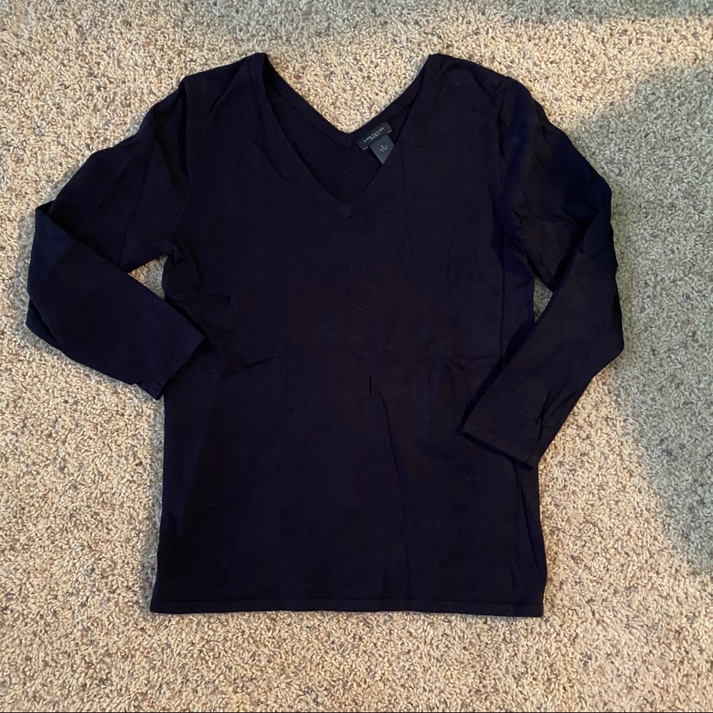 Ann Taylor Sweater - Black - Size Small